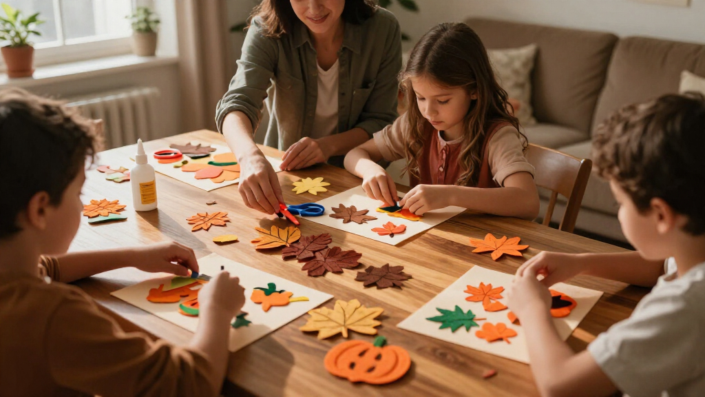 family fall indoor activity kits