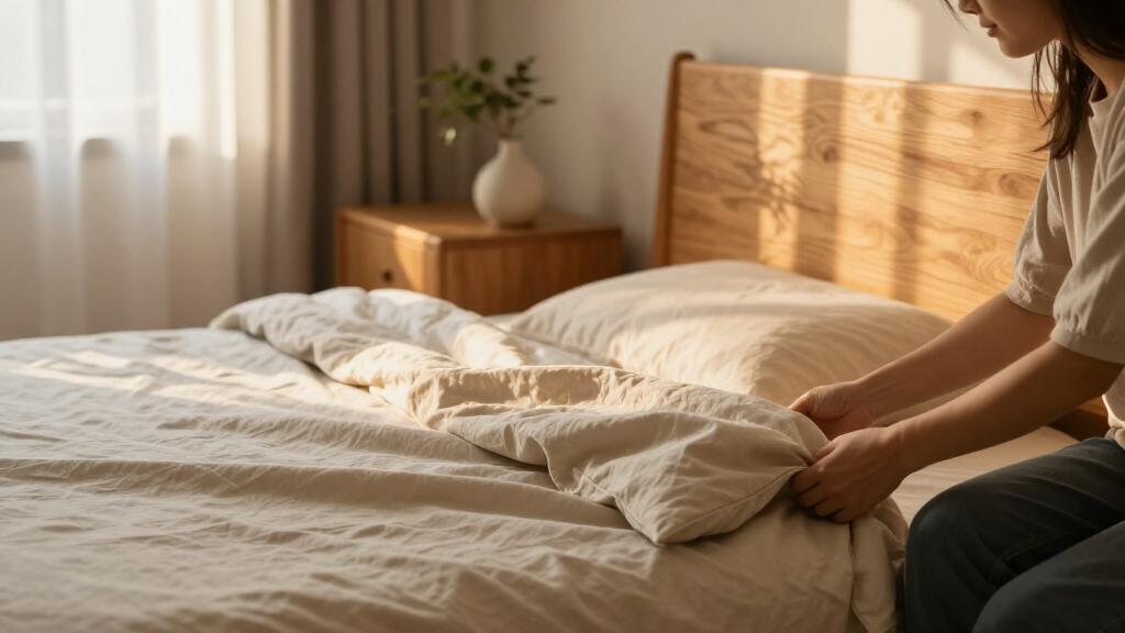 solid wood bed frame