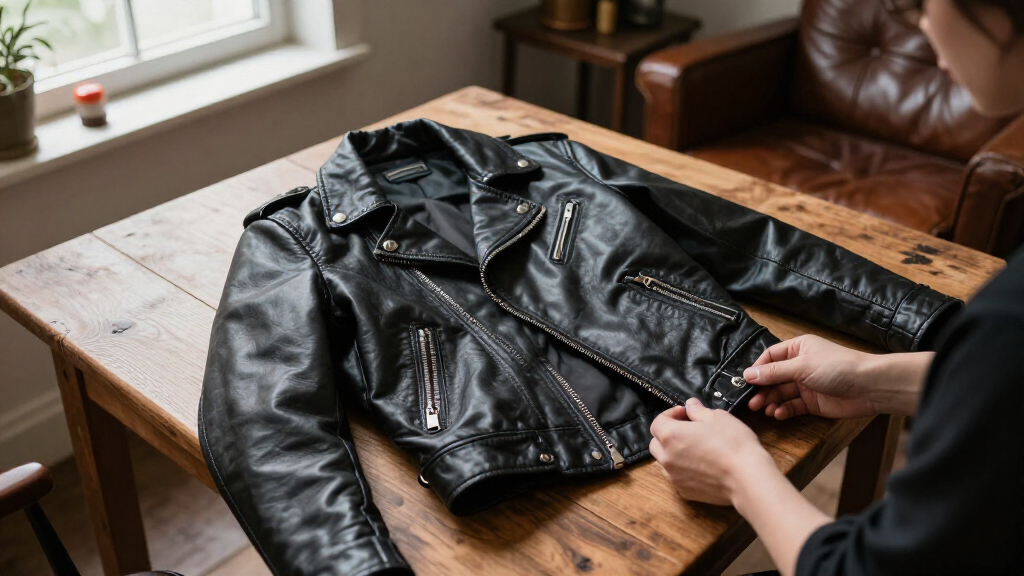 luxury leather jackets