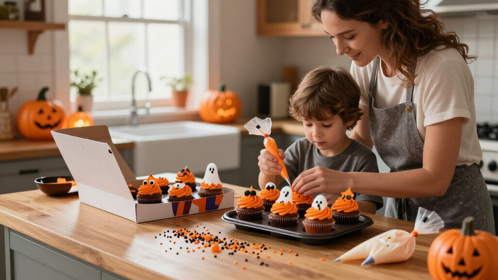 Halloween cupcake decorating kits