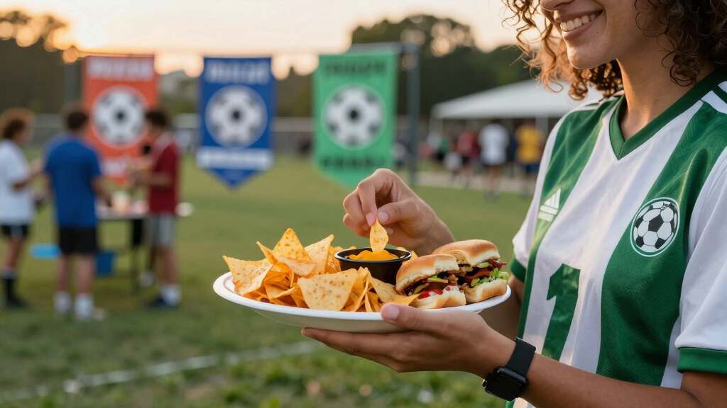 soccer fan party snacks