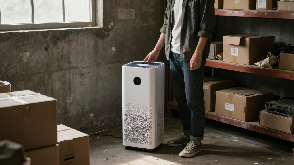 air purifier for musty basement smell