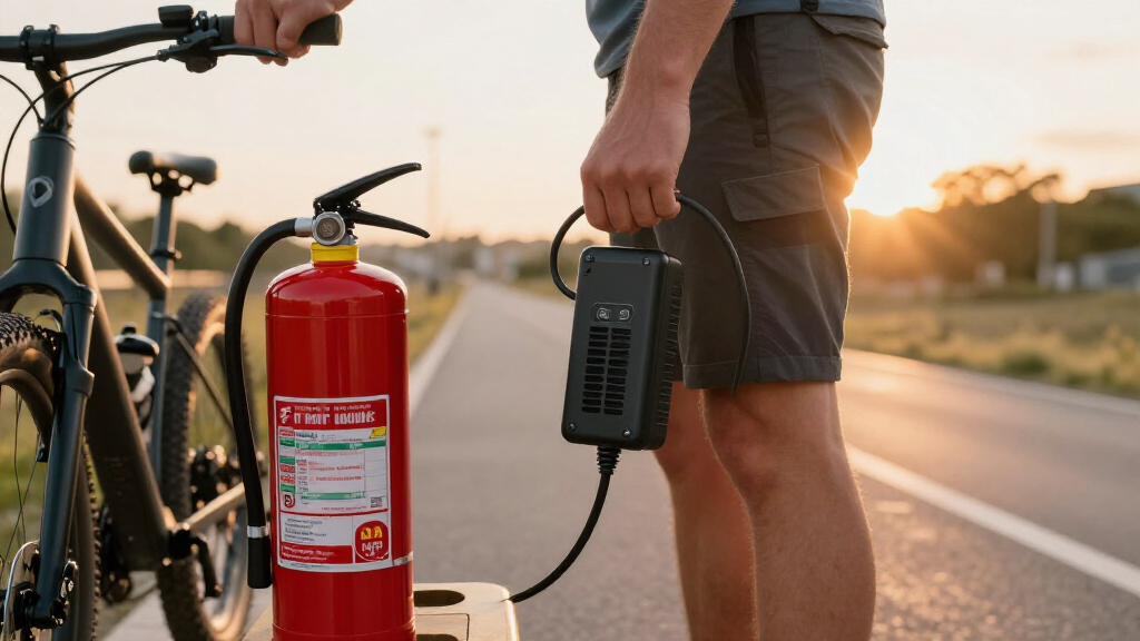 fire extinguisher for lithium battery charging