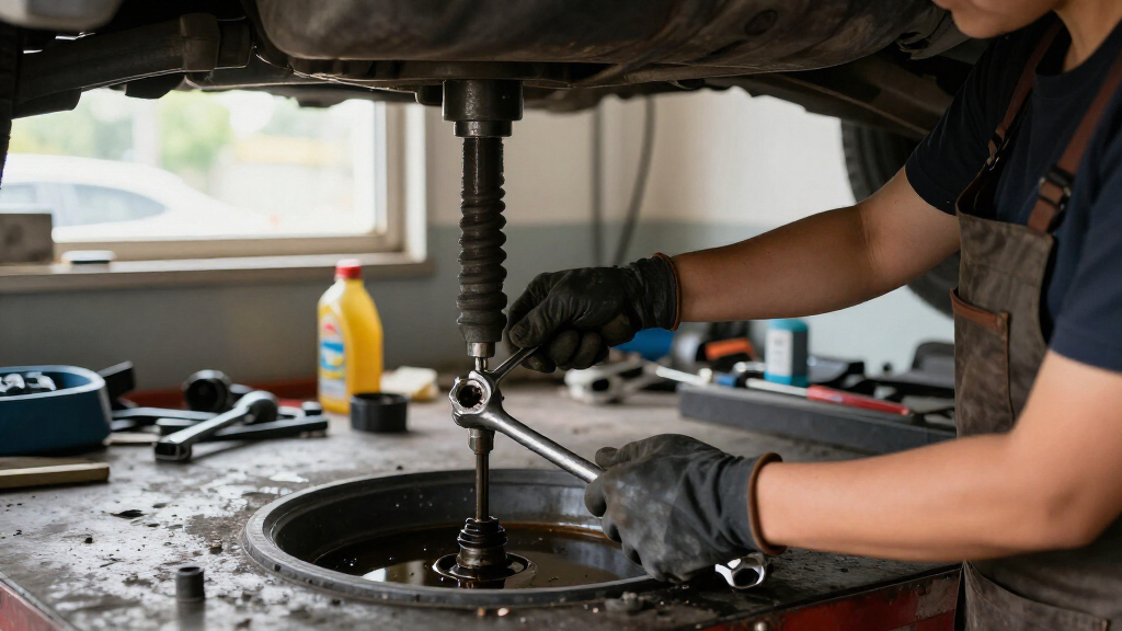 automotive oil change tools