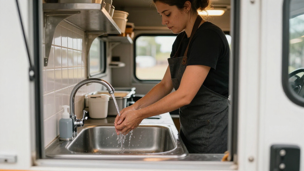 best wall mounted hand sinks for food trucks
