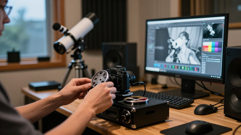 filter wheels and filter sets for mono cameras