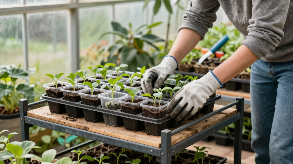 best rolling plant racks for seedlings