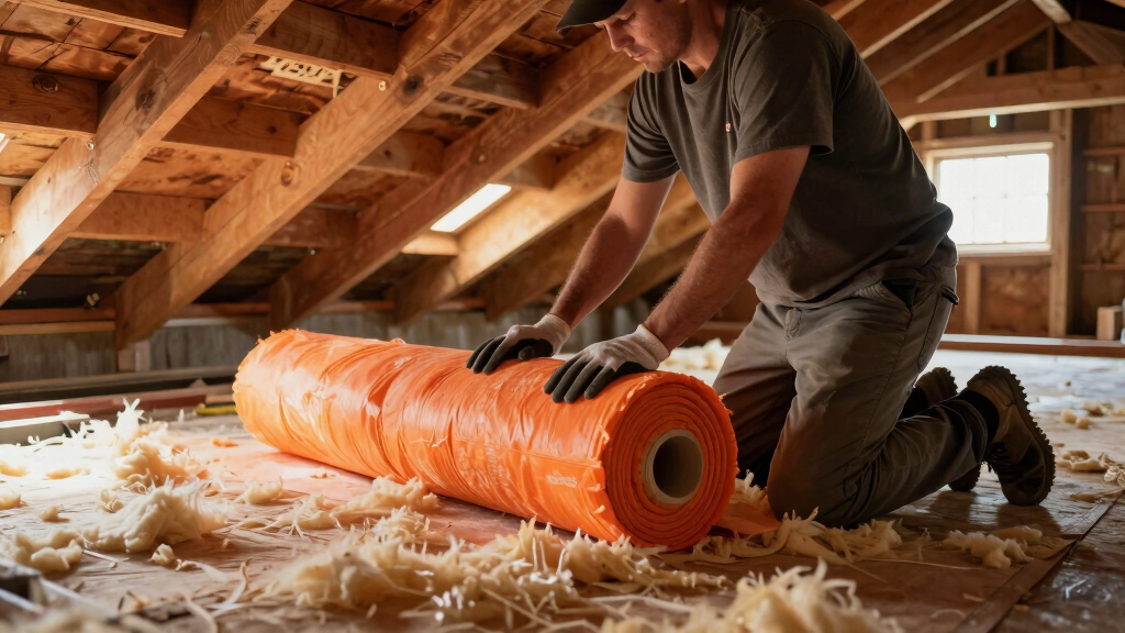 best attic insulation roll