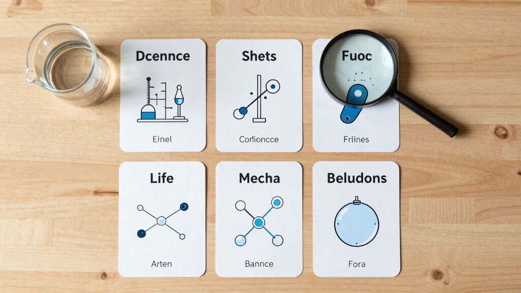 science reference flashcards