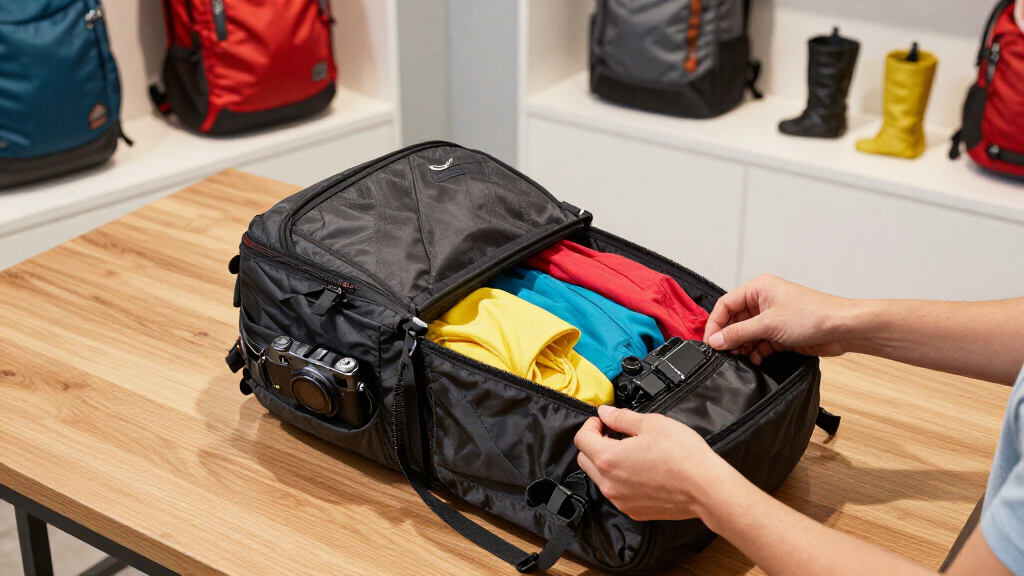 compact travel backpacks