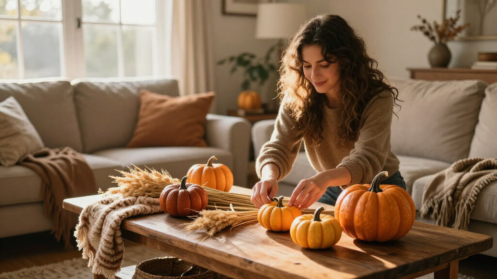 fall decorative accents for home