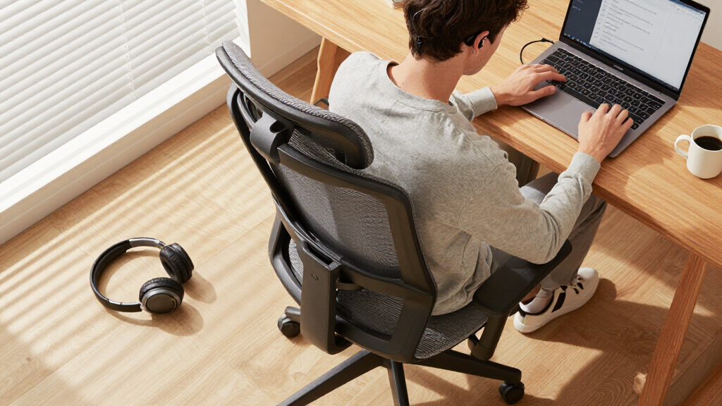 ergonomic chair for long editing sessions