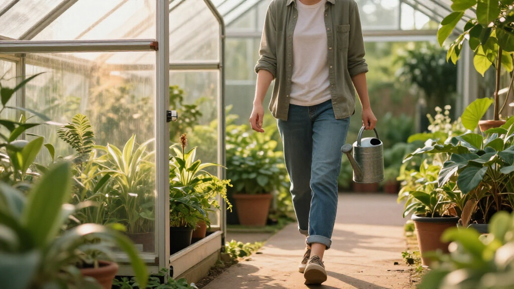 greenhouse kit walk in