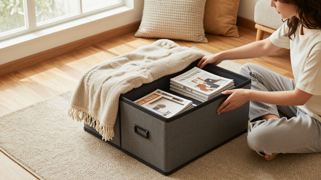 multi-purpose storage ottomans