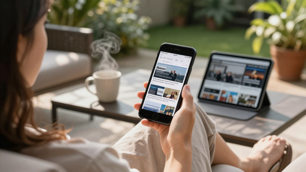 portable news streaming devices