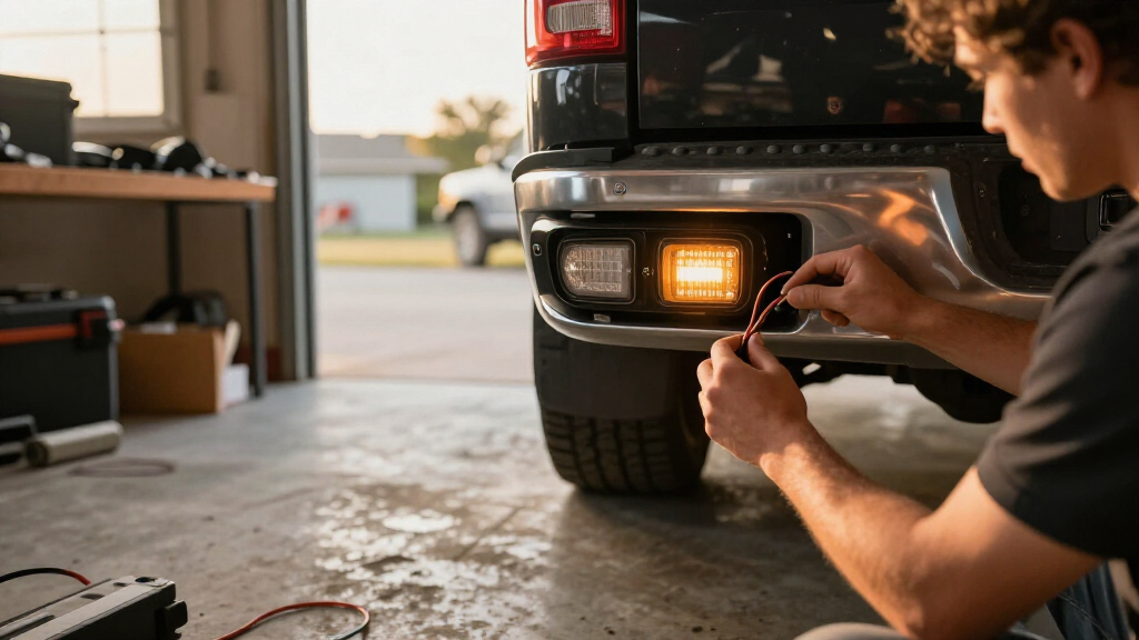 auxiliary reverse light kit for trucks