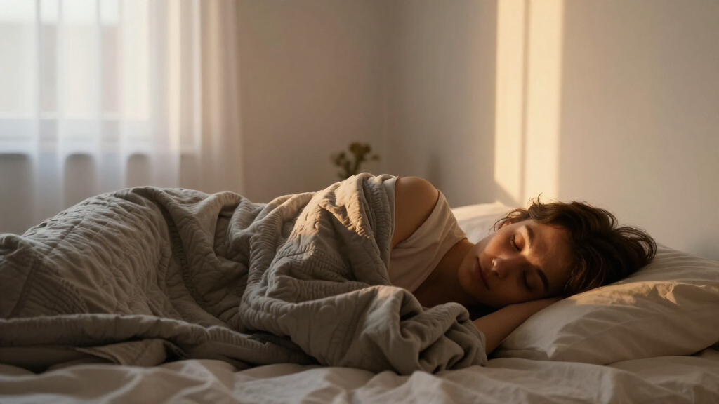 anxiety relief weighted blankets