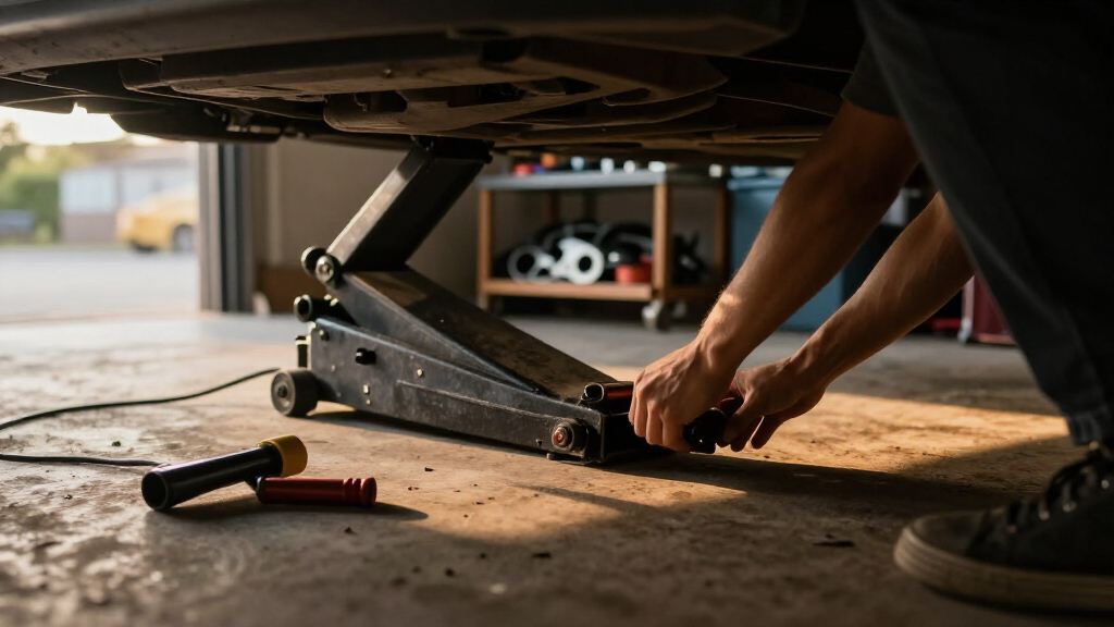 high performance low profile floor jacks