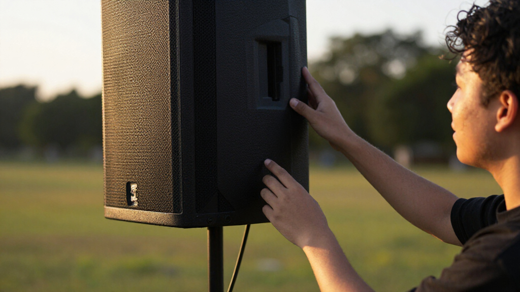pa speaker for outdoor events