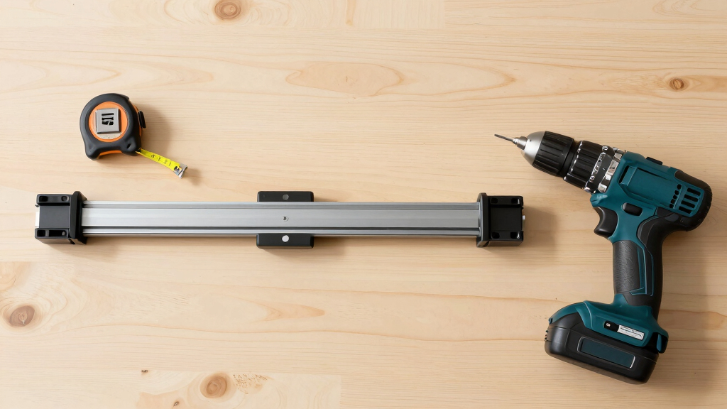 track saw parallel guide system
