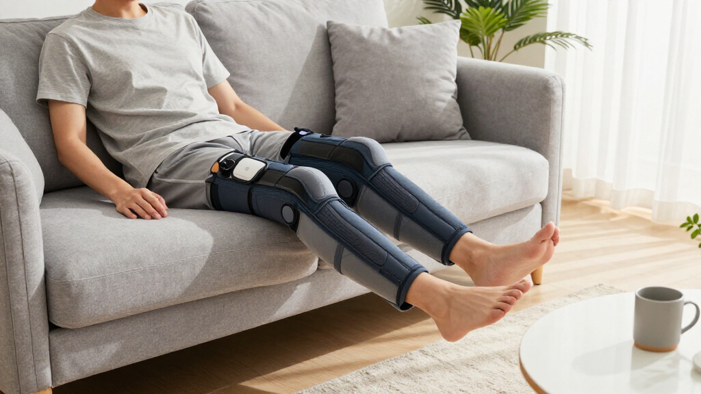 calf and foot compression massager premium
