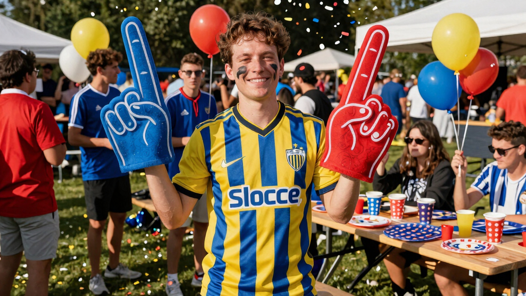 soccer fan party supplies