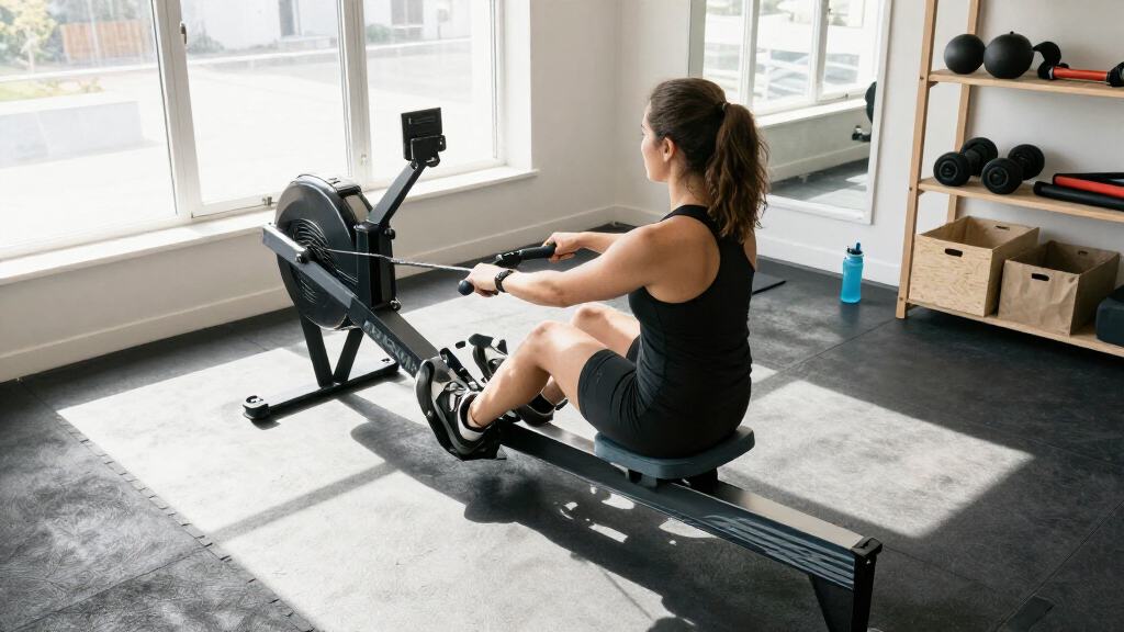 rated foldable rowing machine on amazon