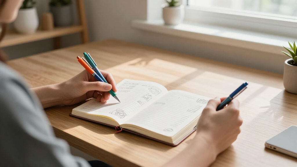 bullet journal pens set