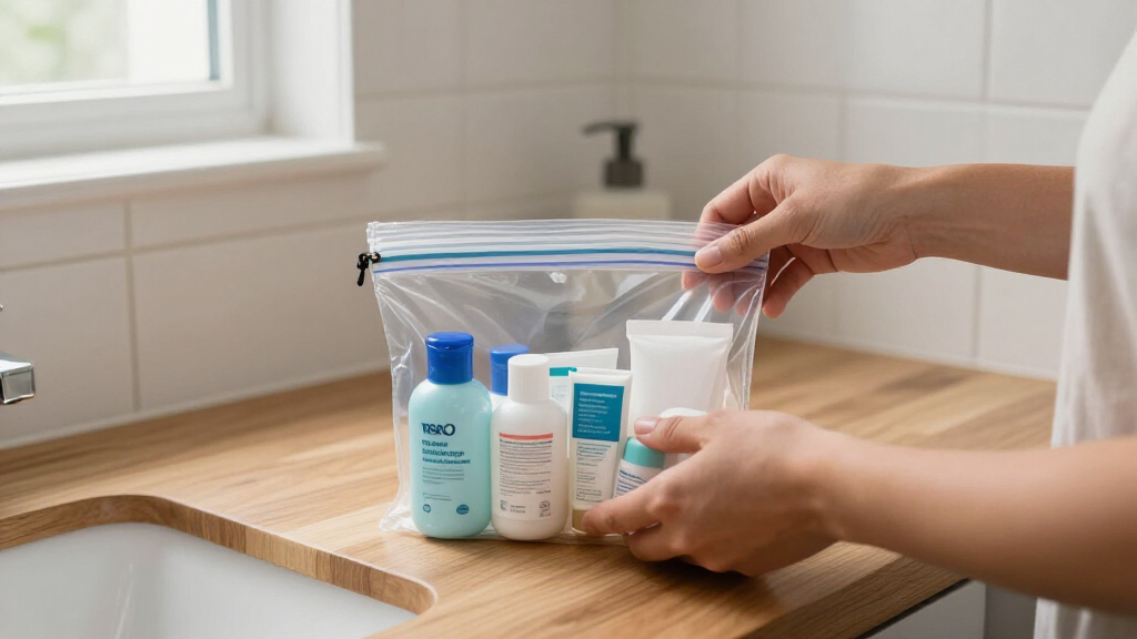 tsaapproved quartsize toiletry kits