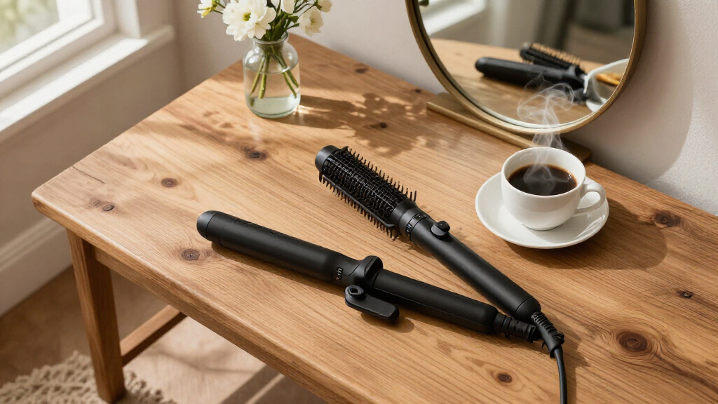 highend hair curlers and wands