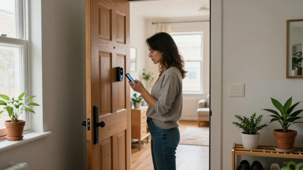camera doorbell for apartment security after divorce