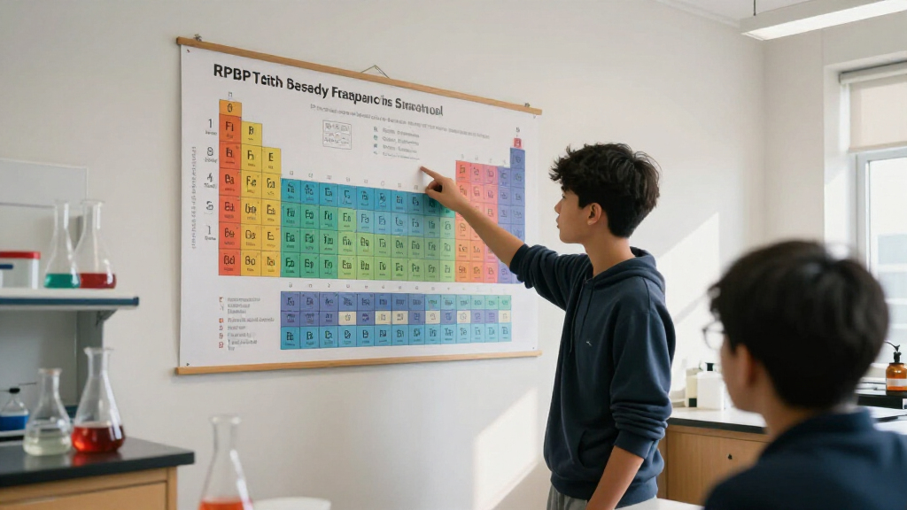 periodic table wall charts