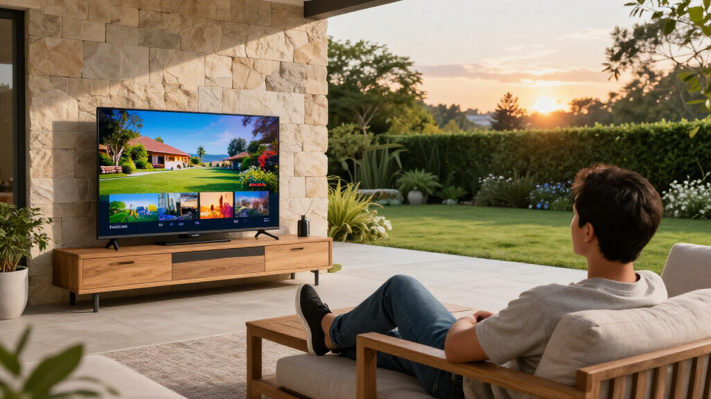outdoor smart TVs