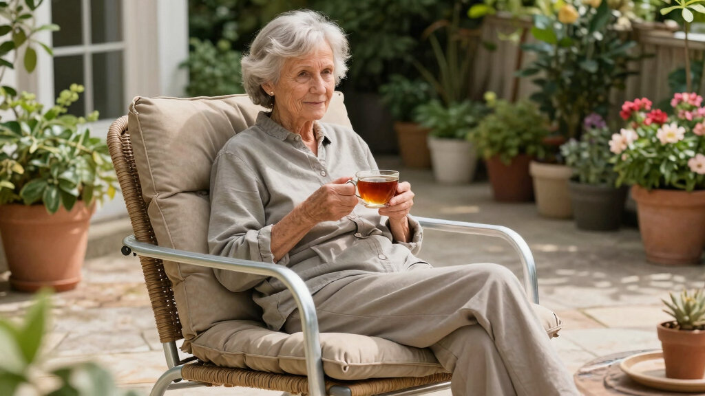 senior-friendly outdoor patio furniture