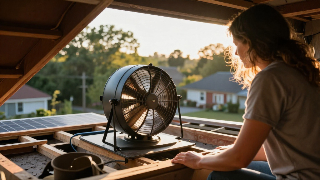 solar attic fans