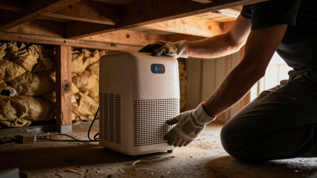 dehumidifier for crawl space