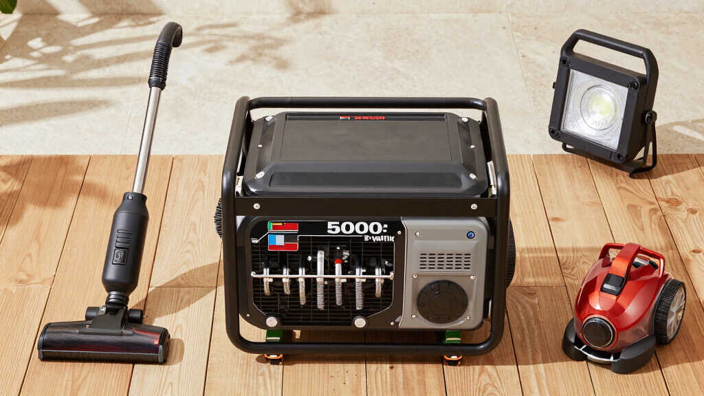 what can a 5000 watt generator run