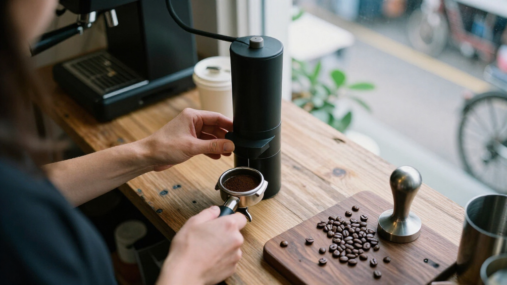 best espresso grinder for coffee carts