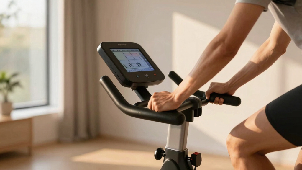 best exercise bike with screen