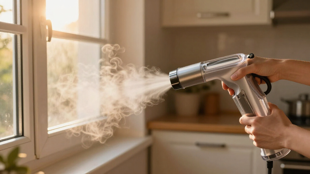 best handheld steam cleaner for window tracks