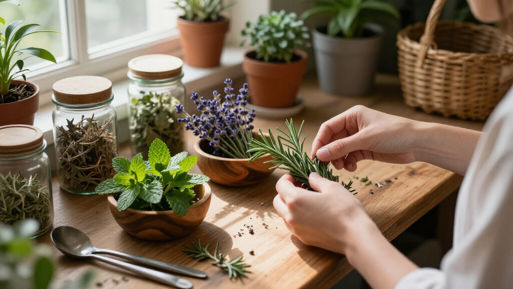 herb identification reference book set