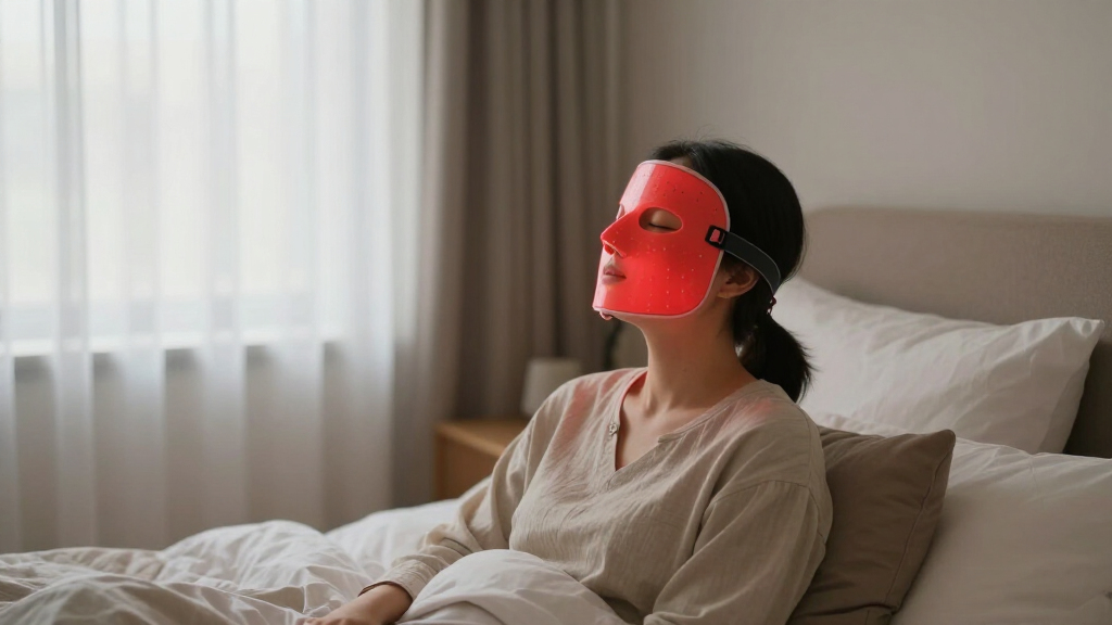 red light therapy mask
