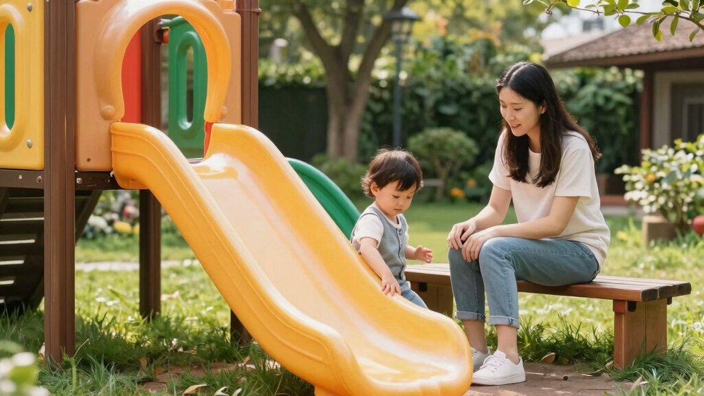 baby-friendly outdoor play sets