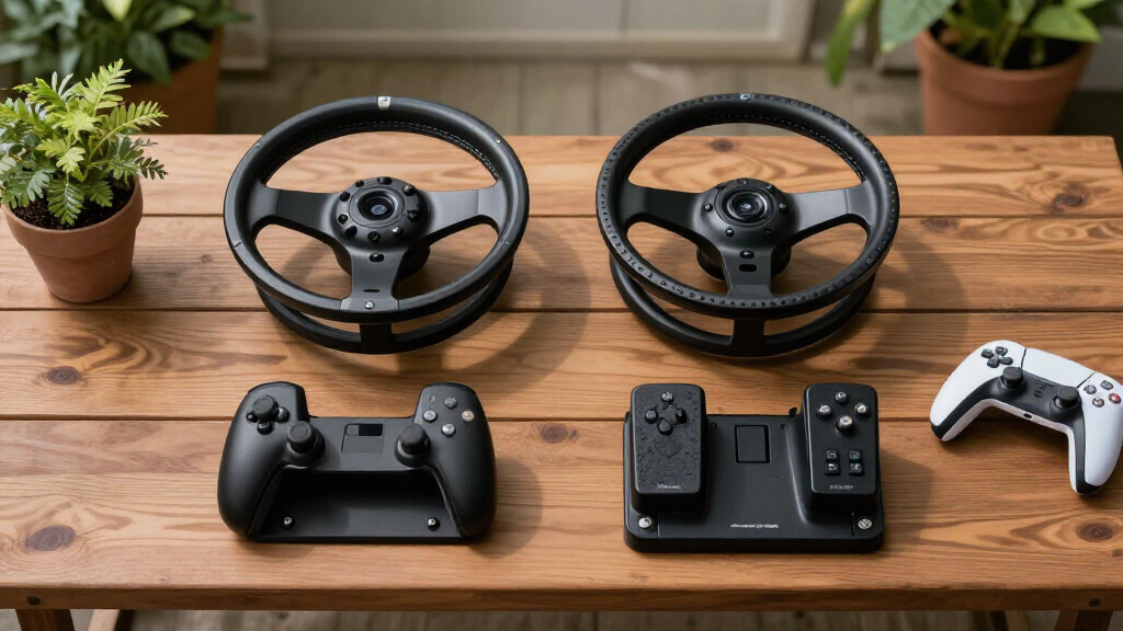 racing wheels and pedal sets for consoles