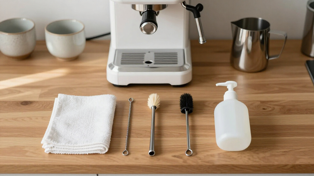 steam wand cleaning tools
