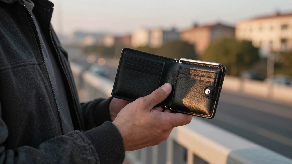 men's leather wallets