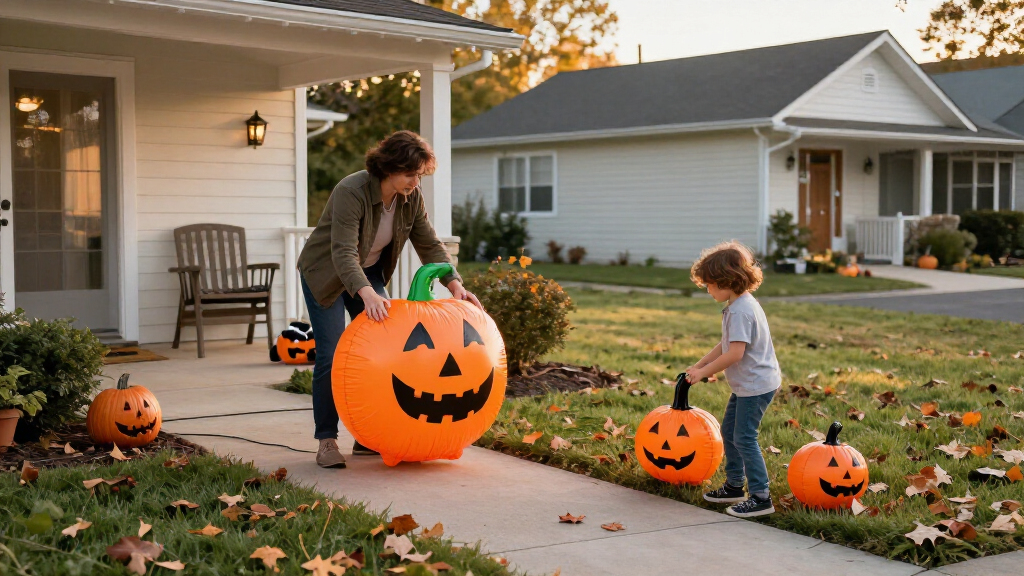 Halloween inflatable decorations