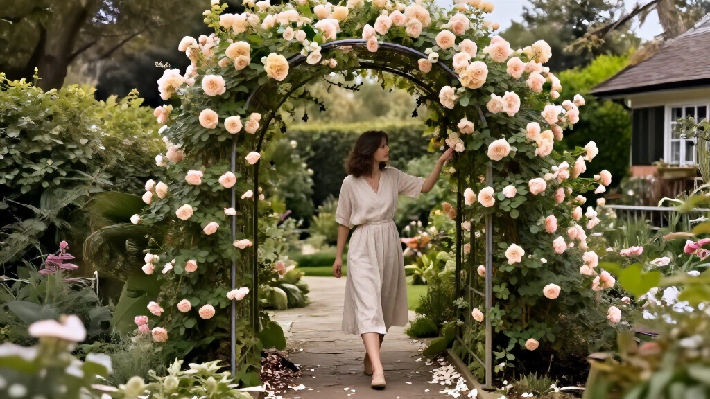 best rose garden arches