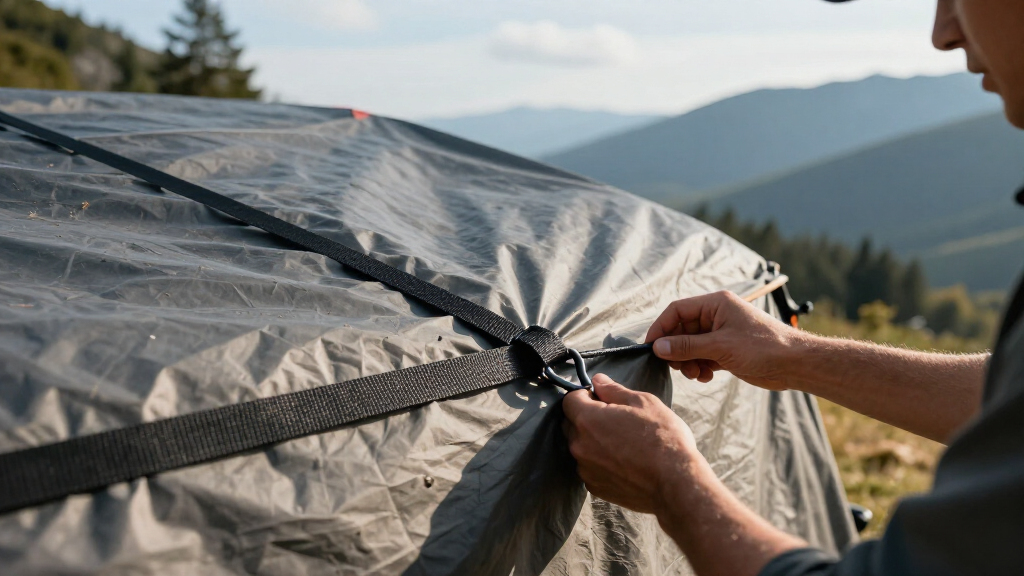 tarp straps rubber