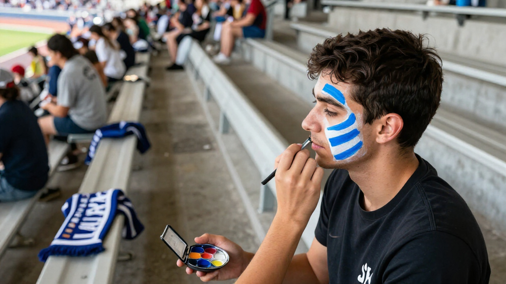 sports team face paint